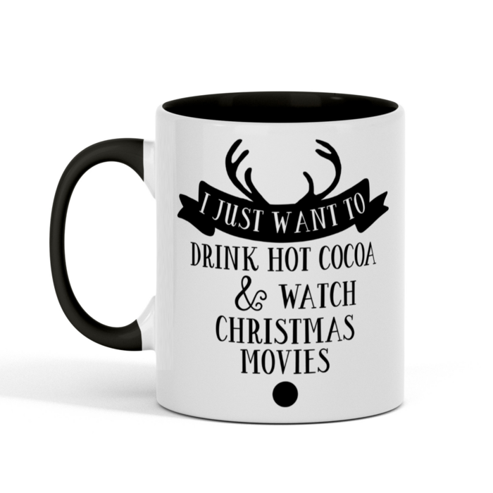 Hot Cocoa and Movies Mug
