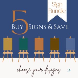 5 Event Signs Bundle