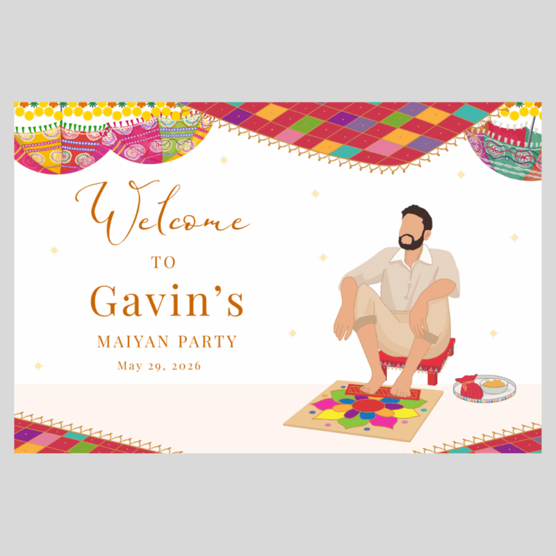 Grooms Maiyan Party