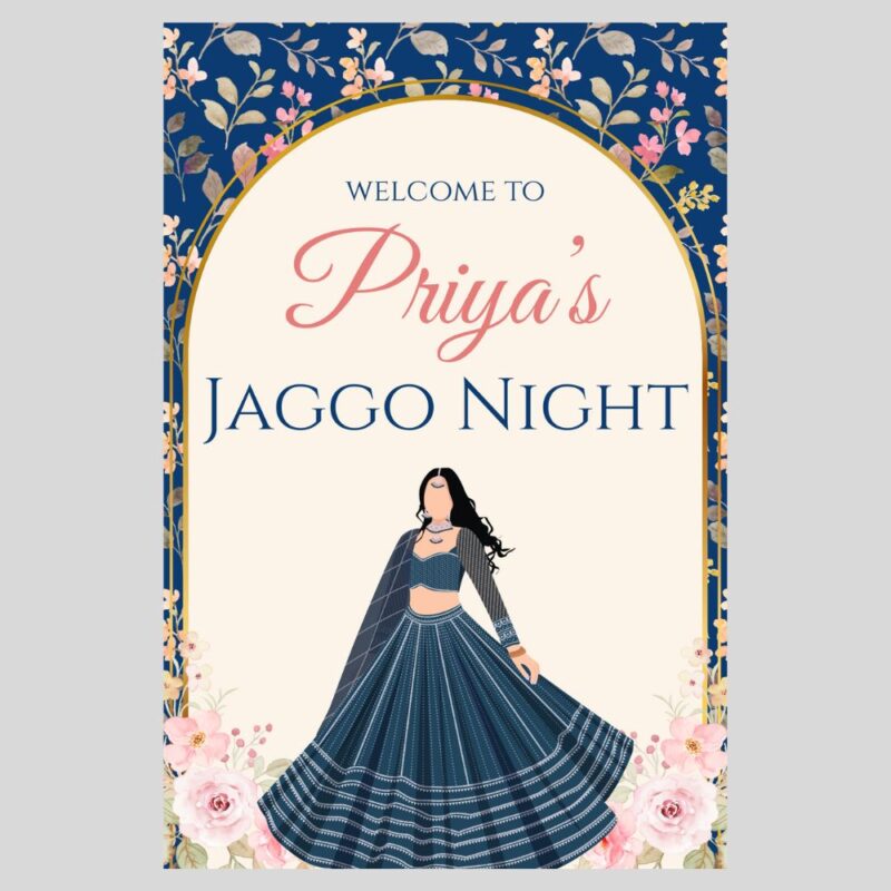 Jaggo Night Welcome Sign